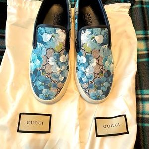 Gucci unisex blossom sneaker Blue